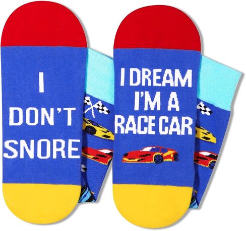 Zmart Racing Car Gifts for Men - Motorcycle Train Tractor Socks, Novelty Jake Brake Gifts in Saudi Arabia