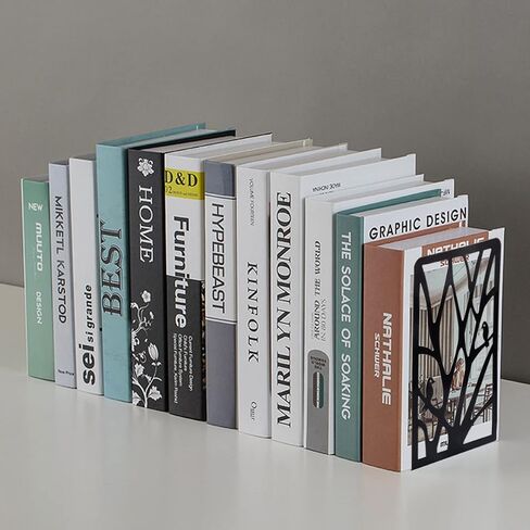 ديكور نهايات الكتب الثقيلة للمكتب، سدادة معدنية متينة بتصميم الطيور مع قاعدة مطاطية مضادة للانزلاق تدعم ملفات دفتر الرسم في خزانة الكتب، ورف الكتب، وسطح المكتب (4 عبوات) in Saudi Arabia