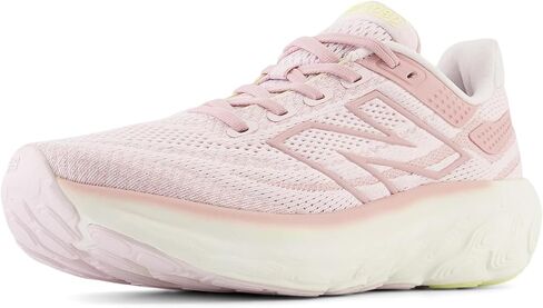 حذاء جري نسائي من New Balance W1080V13 - - Pink Granite/ORB Pink/Limelight - 9 in Saudi Arabia