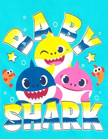 Pinkfong Baby Shark Daddy Shark Mommy Shark 3 Pack Graphic T-Shirt in Saudi Arabia