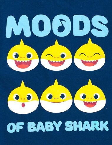 Pinkfong Baby Shark Daddy Shark Mommy Shark 3 Pack Graphic T-Shirt in Saudi Arabia