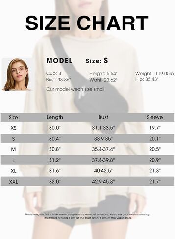 EXLURA Womens Fall Long Sleeve Shirts Casual Loose Crewneck Maternity Tops Fashion Trendy Outfits 2024 Workout Tunic Blouses in Saudi Arabia