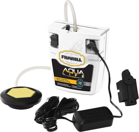 Frabill Portable Aerators | Pocket-Sized Aerators for Varying Sizes of Live Bait Storage Buckets and Coolers in Saudi Arabia