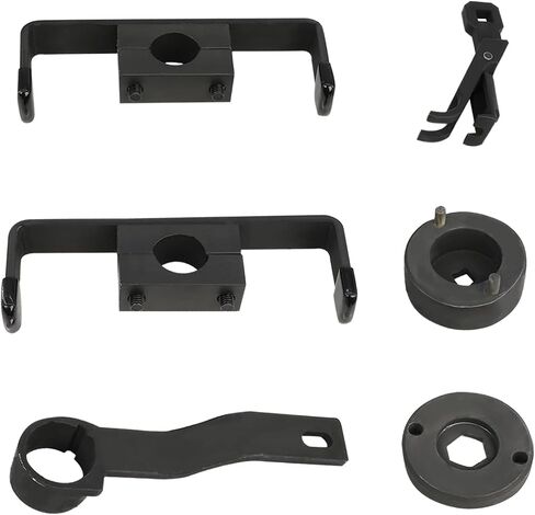 Engine Timing Tool Kit Compatible with Ford 4.6L 5.4L 6.8L 2-Valve and 4-Valve Engine with Valve Spring Compressor Tool, Camshaft Holding Tool, Crankshaft Positioning Tool, Camshaft Positioning Tool in Saudi Arabia