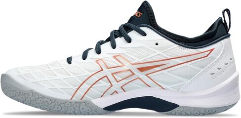 ASICS Men's Blast FlyteFoam 3 Handball Shoes, 6, White/Pure Bronze in Saudi Arabia