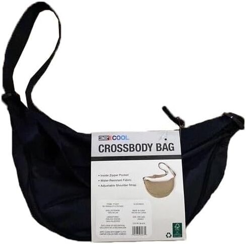 32º DEGREES 32 Degrees Unisex Cool Crossbody Bag, One Size (Black) in Saudi Arabia