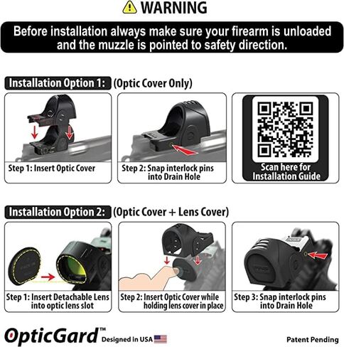 Scope Cover Compatible with Holosun 507C 407C Protect Your Optic While in Action from Stray Casing and Drops Easy Snap On Includes a Detachable Lens Cover for Protection in Saudi Arabia