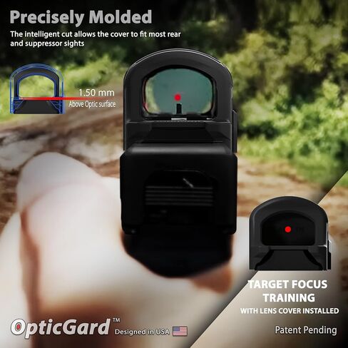 Scope Cover Compatible with Holosun 507C 407C Protect Your Optic While in Action from Stray Casing and Drops Easy Snap On Includes a Detachable Lens Cover for Protection in Saudi Arabia