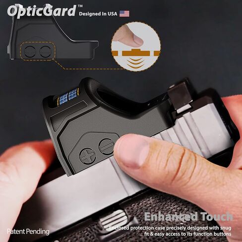Scope Cover Compatible with Holosun 507C 407C Protect Your Optic While in Action from Stray Casing and Drops Easy Snap On Includes a Detachable Lens Cover for Protection in Saudi Arabia