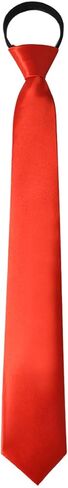 Boys Tie, Black Tie for Boys 8 10 12 Years, Pre-tied Zipper Kids Necktie for School Uniforms Graduation in Saudi Arabia