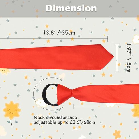 Boys Tie, Black Tie for Boys 8 10 12 Years, Pre-tied Zipper Kids Necktie for School Uniforms Graduation in Saudi Arabia