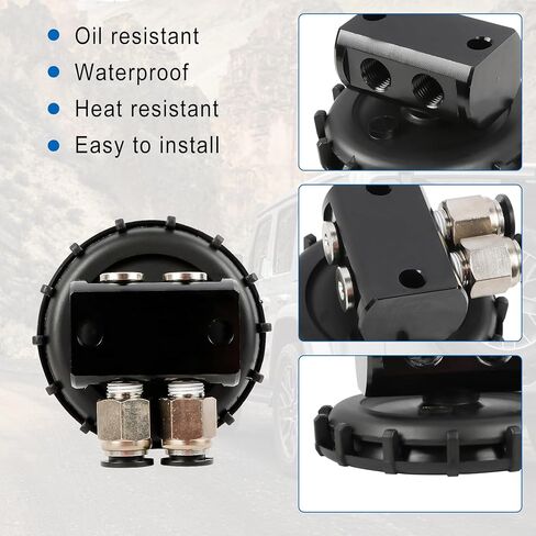 طقم التنفس التفاضلي، بديل لمجموعة 170112 لتنفيس ضغط الهواء في مجموعات نظام الدفع مثل التروس التفاضلية وناقل الحركة وحالة النقل in Kuwait