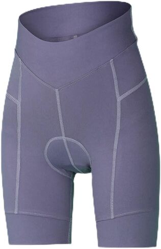 Padded Bike Shorts Women, Soft Spandex Cycling Shorts with Gel Pad XS-3XL in Kuwait