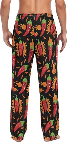 Pajama Pants for Men Sleep Lounge Pants Pjs Bottoms with Pockets in Saudi Arabia