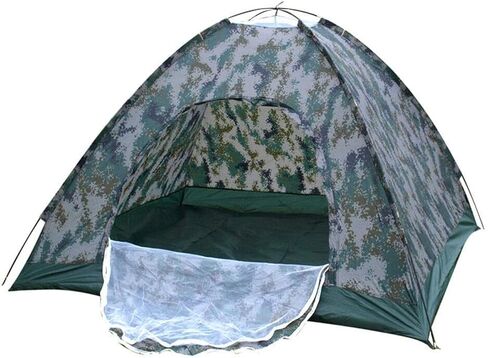 Outdoor Camping Dome Tent, 3-4 Person Waterproof Family Dome Tent with Rain Fly, Lightweight Outdoor Tent for Backpacking Hiking Camping Full Coverage Tent for Outdoor Accessories in Saudi Arabia
