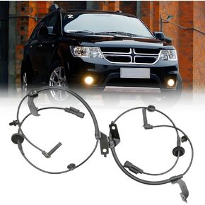 ABS Wheel Speed Sensor Front Left Right Compatible with 2009-2020 Dodge Journey 08-14 Dodge Avenger 07-10 Chrysler Sebring 200# ALS2408 ALS2410