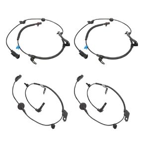 4 PCS ABS Wheel Speed Sensor Front Rear fit for Patriot/Compass/Caliber 2007-2017, Replaces #ALS2084 ALS2088 ALS2086 ALS1819 (Left Driver + Right Passenger)