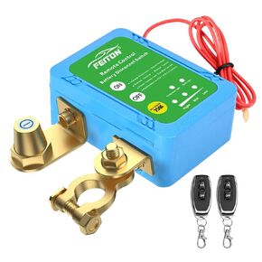 3rd Generation 250A Intelligent Kill Switch, Remote Battery Disconnect Switch DC 12V 24V, Heavy Duty Automatic Cut/Shut Off Switch for Car RV Truck Prevent Battery Drain(1000A Starting Current)