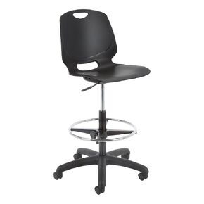 Learniture LNT-TSE3011BK-SO Academic Lab Chair, Black (Pack of 2)