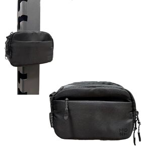 Magnetic Crossbody Gym Bag, Travel Fanny Pack, Belt Bag | Small Sling bag for Men and Women, Anti-Theft Shoulder Pouch with Magnetic Attachment | Keep Your Items Elevated from the Dirty Gym Floor