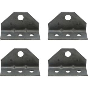 Four (Pack of 4) Boat Trailer Top Angle Galvanized Swivel Bracket for Bunk Brackets