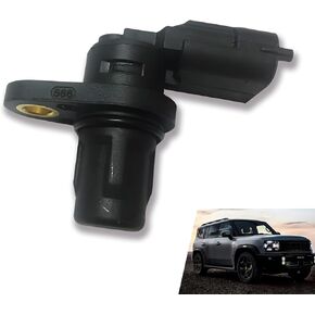1 PC Car Camshaft Position Sensor with Sealing Ring, Waterproof Vehicle Position Sensor for EPC Fault Light, Replacement Part OEM Number #F01R00B003 Compatible with Chery Models (Black)