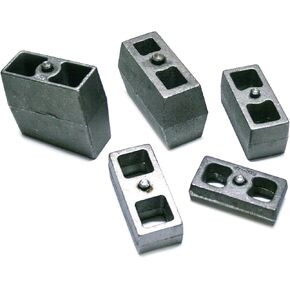 Superlift 4" Rear Lift Blocks | 2-Piece Set | 048-2 | Universal Application with Flat