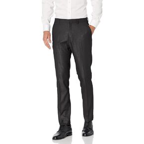 Perry Ellis Portfolio Very Slim Nailhead Men's Dress Pant