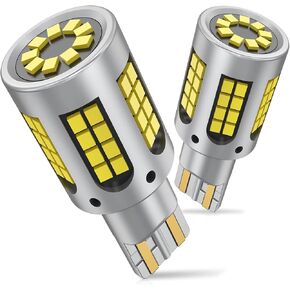912 921 LED Bulbs Canbus for Reverse Lights,57-SMD LED Chip Replace T15 906 922 W16W Bulbs,5600Lumens 600% Brighter Cargo Backup Lamp 360°Super Bright 6500K Xenon White,2Pack