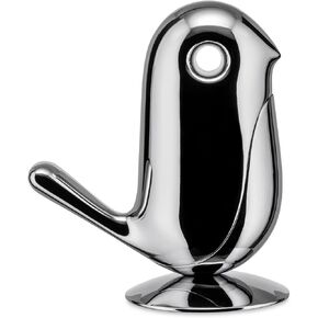 Alessi Chip Paper Clip Holder, One Size, Steel