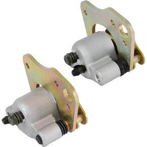 Front Left and Right Brake Calipers With Pads Replacement for Polaris Ranger 500 700 2005-2007