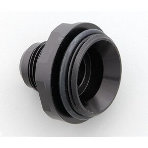 Meziere WN0043S Black Water Neck Fitting for 12 AN Hose