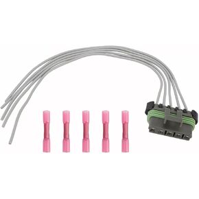 AITKEN HVAC Blower Motor Resistor Connector Wiring Harness Compatible with Chevrolet Sonic 2012-2020, Spark 2012-2015, Trax 2013-2020 Replace# 99595KW, 15305921, 19353534.