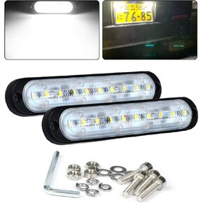 Chelhead 12V Mini Led Light Bars 5.7 Inch 6500K White Backup Daytime Running Lights 24V Trucks Side Marker Indicator Lighting Compatible with ATV SUV Jeep Boat Motor 4x4 Ford F150