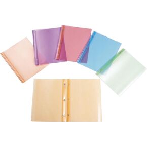 Filexec Report Covers, Letter, Assorted Colors (50052-6790), Pack of 12