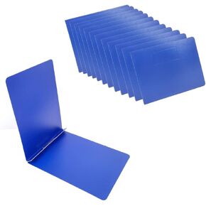Fiberboard Binder,Sheet Size 8.5 x 11 Inches with Metal Prong Top Fastener with Compressor 2.75 Inch Centers, 2 Inch Capacity for Pressboard Report Cover,12 per Box (Blue))
