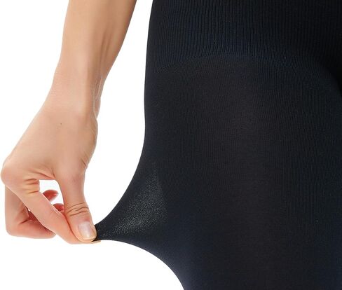 Women's 100D Run Resistant Control Top Opaque Tights High Waist Pantyhose Soft & Elastic in Kuwait