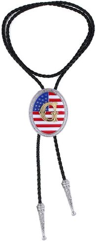 Bolo Tie Black for Men Women Western Cowboy Round Shaped Leather Necktie Bolo Tie Halloween Christmas Gifts in Saudi Arabia
