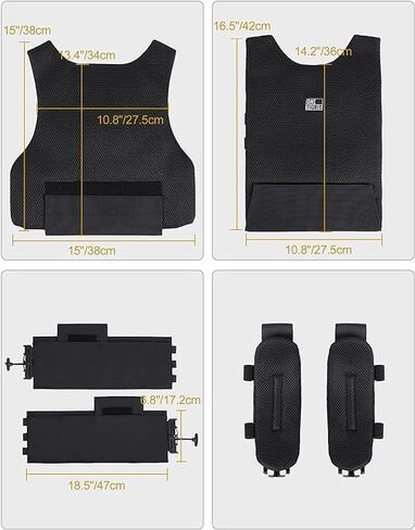OneTigris FYR Tactical Vest, Quick Release Vest Adult Adjustable MOLLE Vest with 32-45 inch Removable Cummerbund in Saudi Arabia