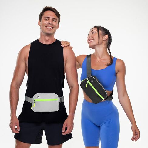 Belt Bag for Women Crossbody Fashion Waist Packs with Adjustable Strap, Waterproof Fanny Packs for Running Hiking Cycling Traveling in Saudi Arabia