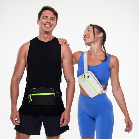 Belt Bag for Women Crossbody Fashion Waist Packs with Adjustable Strap, Waterproof Fanny Packs for Running Hiking Cycling Traveling in Saudi Arabia