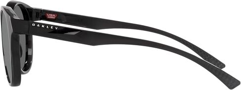 Oakley Women's OO9474 Spindrift Round Sunglasses, Matte Carbon/Prizm Sapphire Polarized, 52 mm in Saudi Arabia