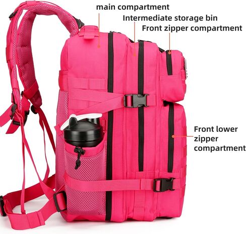 Military 45L Tactical Assault Backpack 3 day assault pack with Molle Waterproof backpack Rucksack for Tactical Backpacks in Kuwait