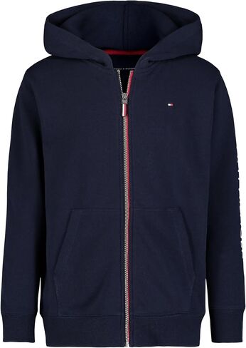 Tommy Hilfiger Boys' Long Sleeve Fleece Full Zip Hoodie in Saudi Arabia