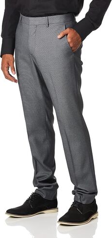 Perry Ellis Portfolio Very Slim Nailhead Men's Dress Pant in Saudi Arabia