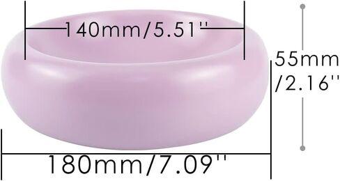 Purple Ceramic Paper Clip Holder Creative Donut Paperclip Holders for Office Home Desk Organizer Dispensers Desktop Elegant Jewelry Binder Clips Storage Tray (Purple) in Saudi Arabia