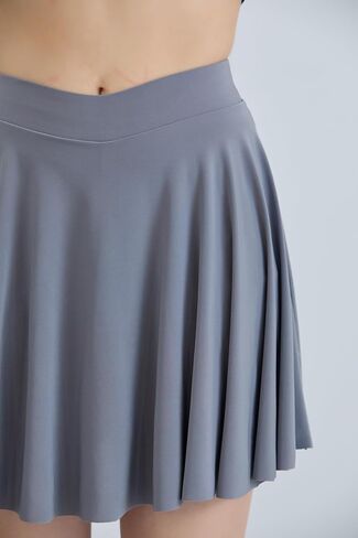 Women's Athletic Skirts with Shorts- Athletic High-Waist Pleated Skater-Tennis-Golf Skirt with Built-in Shorts in Saudi Arabia