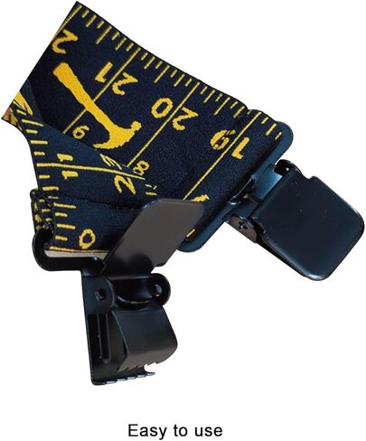 Suspenders for Men Mens Suspenders - Tirantes Para Bolsas De Construccion Tool Belt Suspenders Tape Measure Suspenders in Saudi Arabia