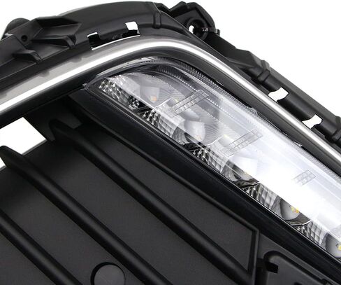 LED DRL Daytime Running Light for Hyundai Elantra Sport 2017 2018 Driving Fog Bezel Lamp Assembly with Turn Signal in Saudi Arabia