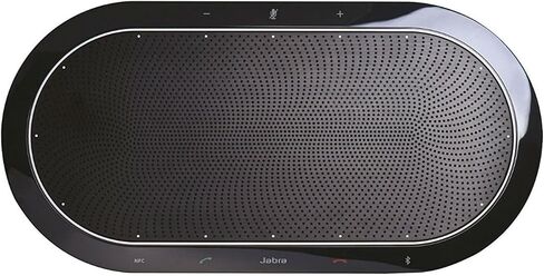 Jabra Speak 810 Microsoft Lync Widedband Audio Professional Conference Speakerphone with Isave Microfiber Cloth (Renewed) in Saudi Arabia